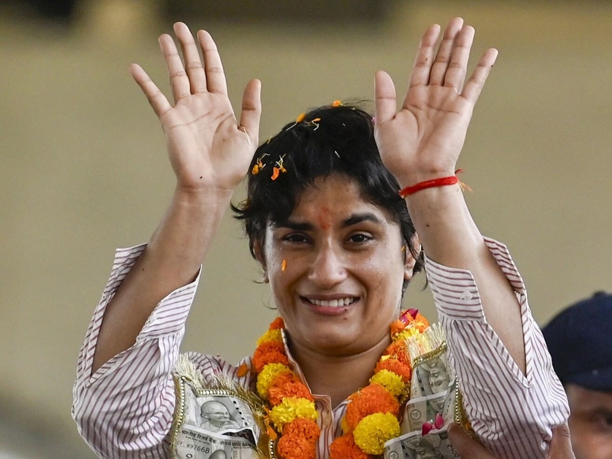 Vinesh Phogat will enter politics