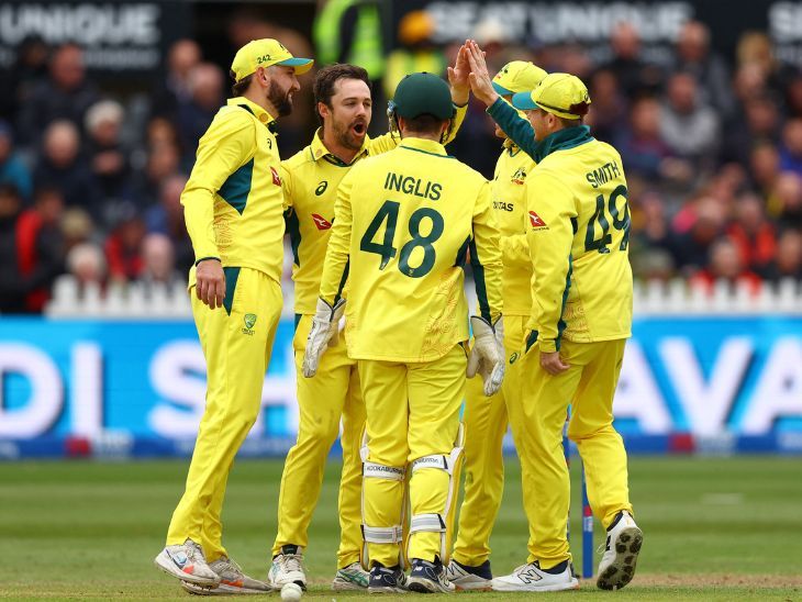 Australia won the 5th ODI by 49 runs. Australia won the 5th ODI by 49 runs: Head took 4 wickets, Duckett scored a century from England; Kangaroos names from series 3-2